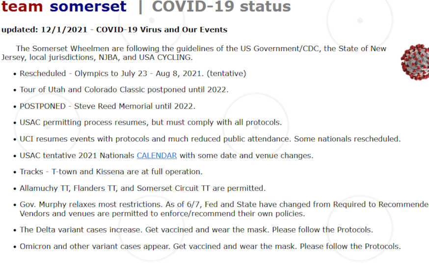 Covid-19 Status