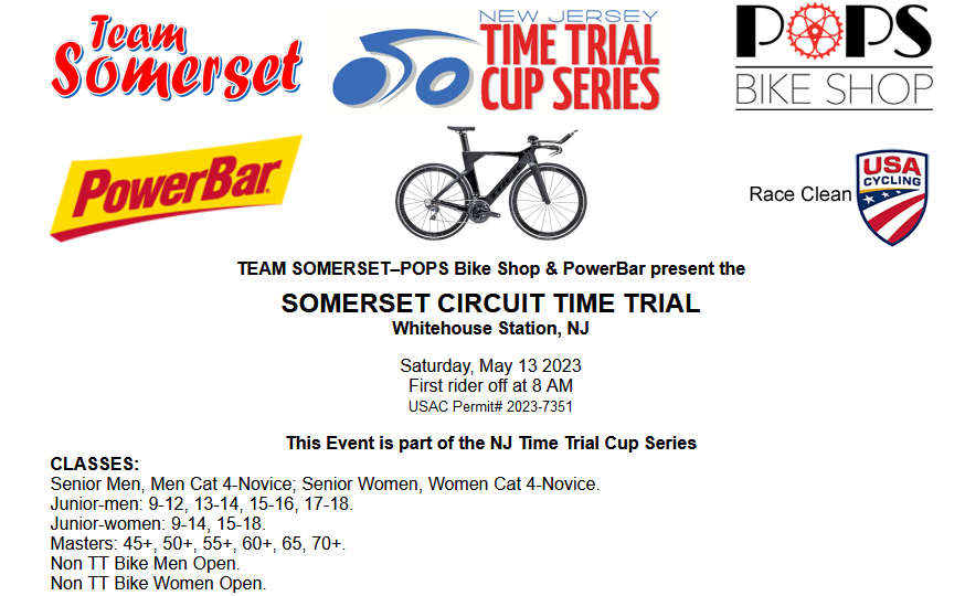 Somerset Circuit Time Trial Flyer
