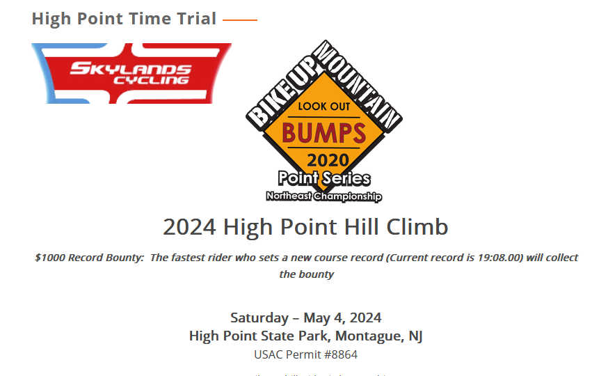 High Point Hill Climb TT 2024